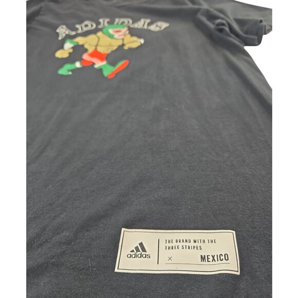 Adidas | Lucha Libre- Mexican Wrestler- T-Shirt | Size Medium - Picture 3 of 7